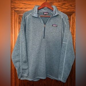 Patagonia Women's Better Sweater® 1/4-Zip Fleece - XL, Tasmanian Teal